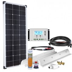 Offgridtec® ETFE 35W 12V Semiflexibles Solarmodul BackContact Hochleistungszellen